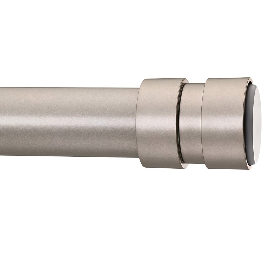 Tension Curtain Rod Adjustable 32 to 78 inch - Spring Tension Shower Curtain ...